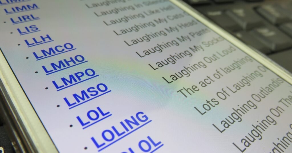 Top 50 Online Slang Words And Their Meanings